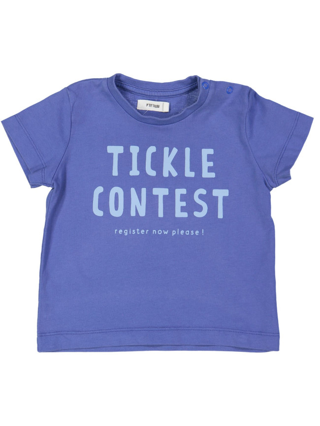 t-shirt paars tickle contest 12m .