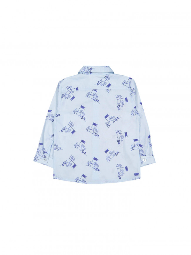 hemd story blauw 07j