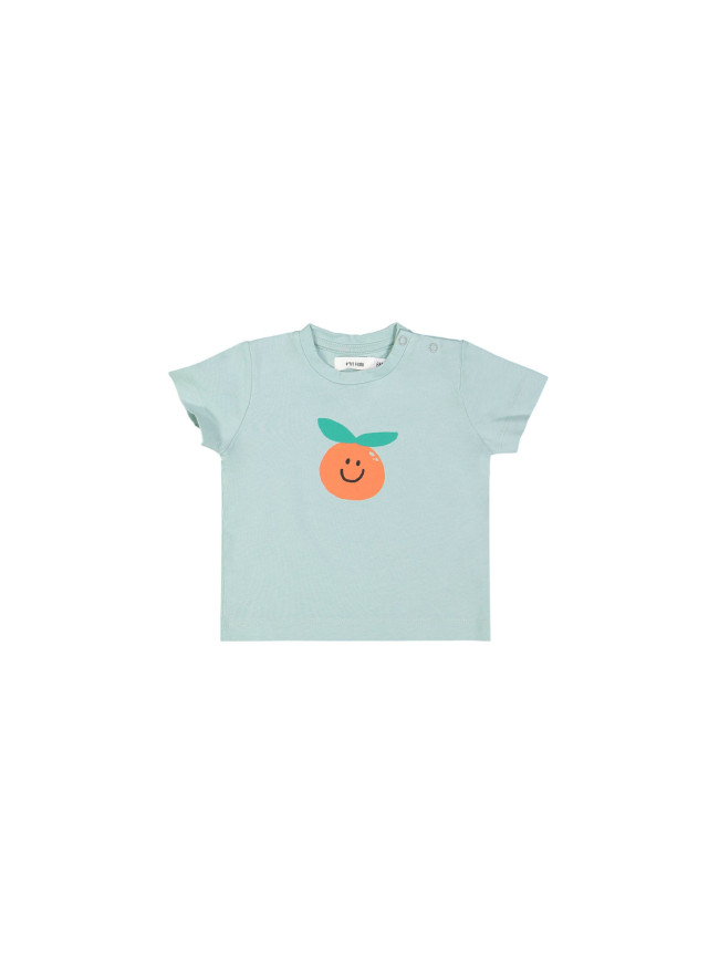 t-shirt mini mandarin mint