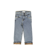 jeans regular zipper rouille