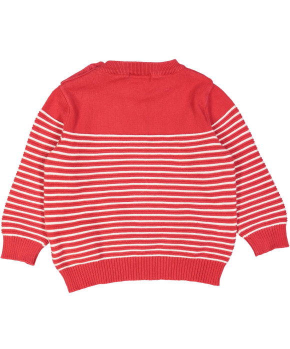 pull rood strepen wit 06m