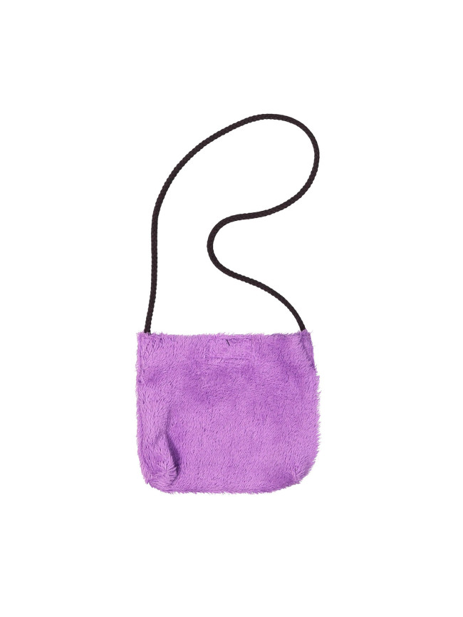 bag furry violet