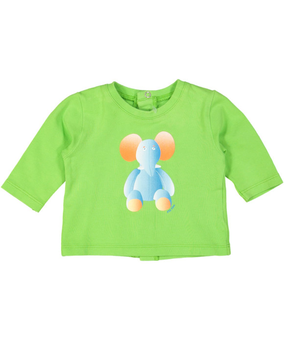 t-shirt groen olifant 00m