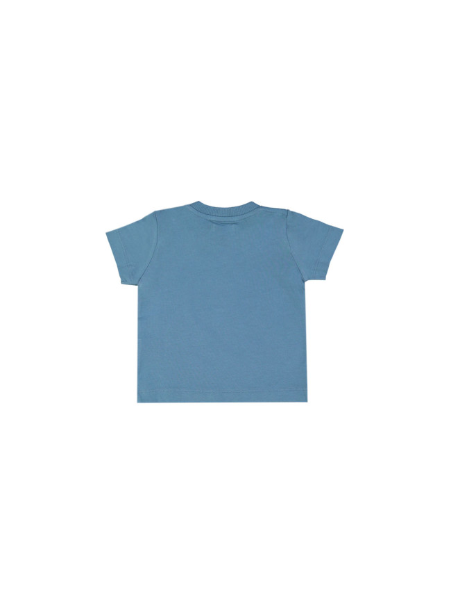t-shirt mini sunchaser blauw 12m