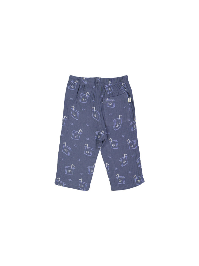 pantalon confort milkbox bleu foncé