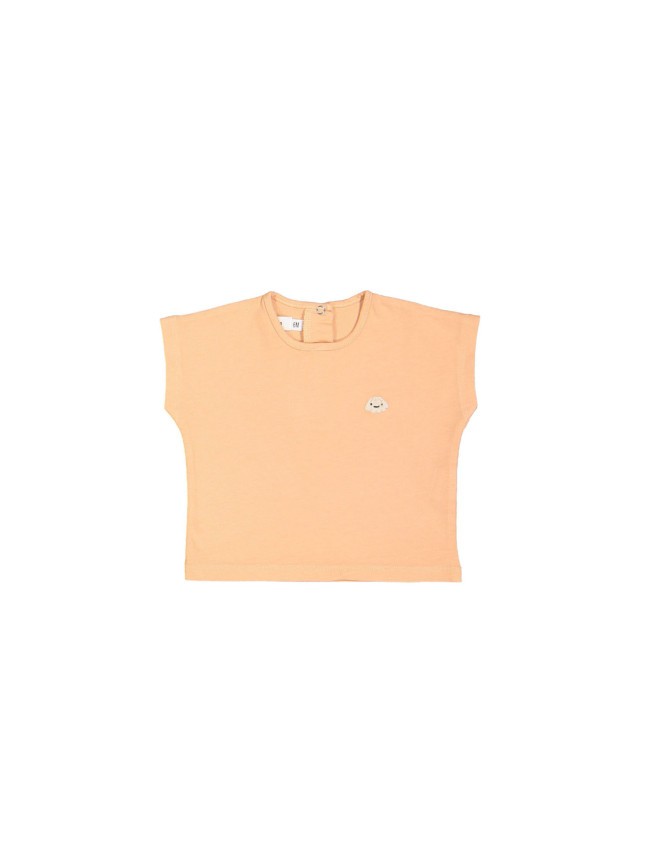 t-shirt mini shell salmon