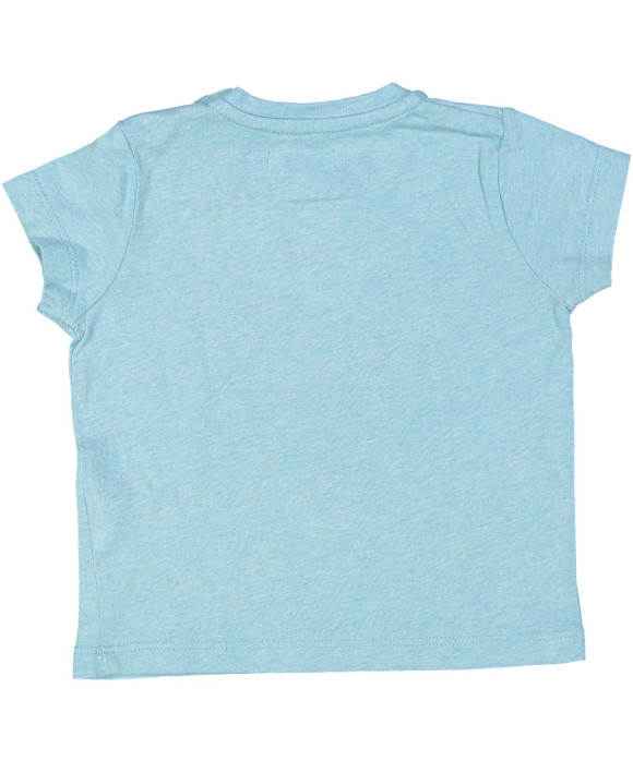 t-shirt blauw indianenbeer 09m