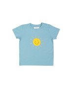 t-shirt sun blauw 12m