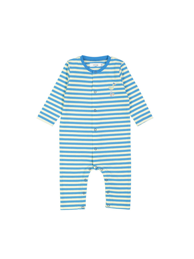 pyjamapak duckling streep blauw 06m