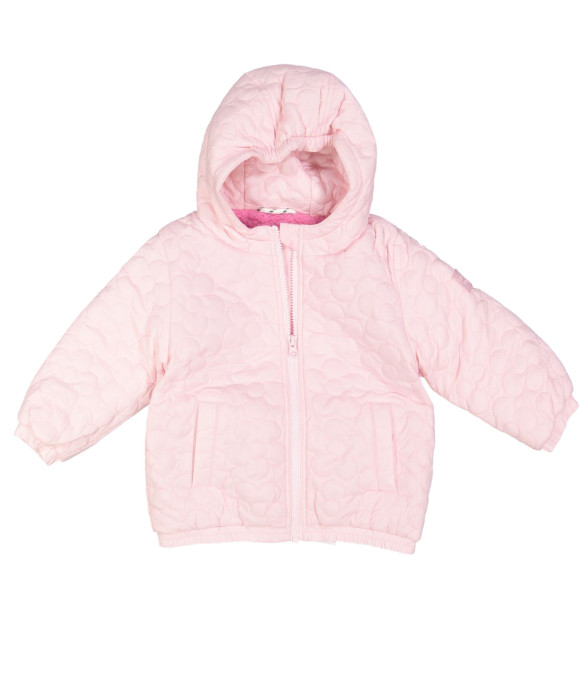 Veste hiver filles rose clair