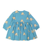 dress poodle doodle blue