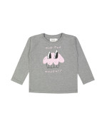 t-shirt mud pie gris chiné