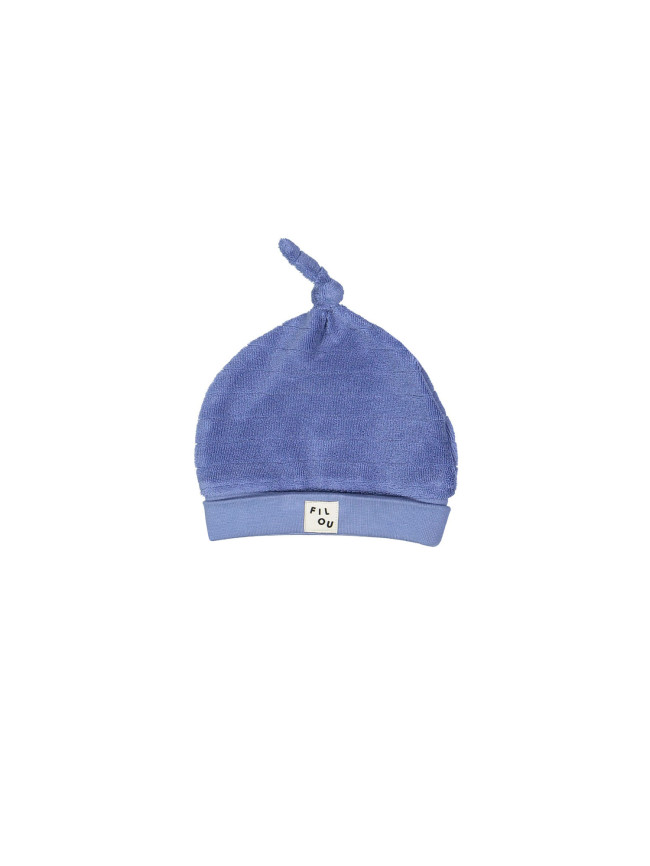 hat rib sponge blue