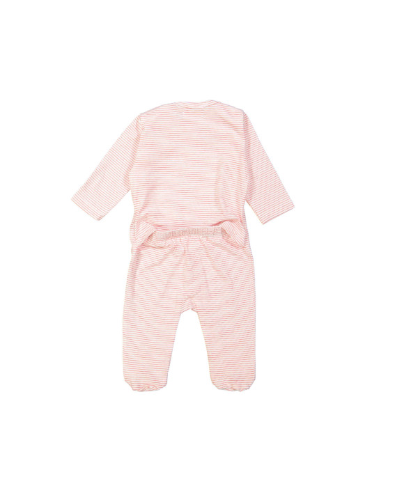 Pyjama rayé rouge