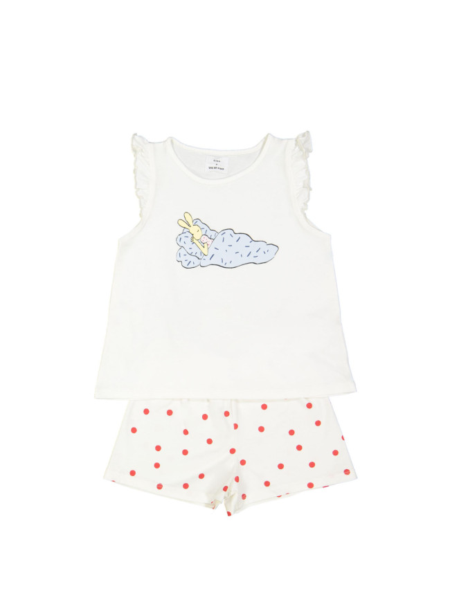 Pyjama dormir serré écru