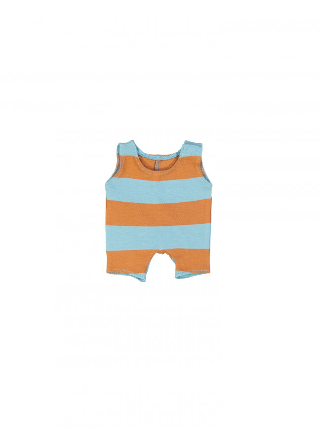 poppensalopette big stripe blauw