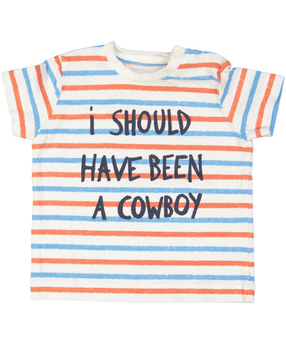 t-shirt wit cowboy 06m