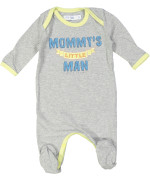 pyjama grijs mommy's man 01m .
