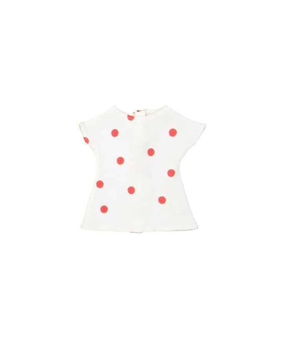 Doll dress ecru