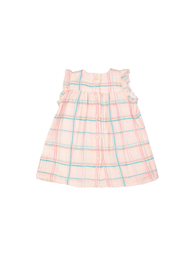 dress mini multigrid light pink