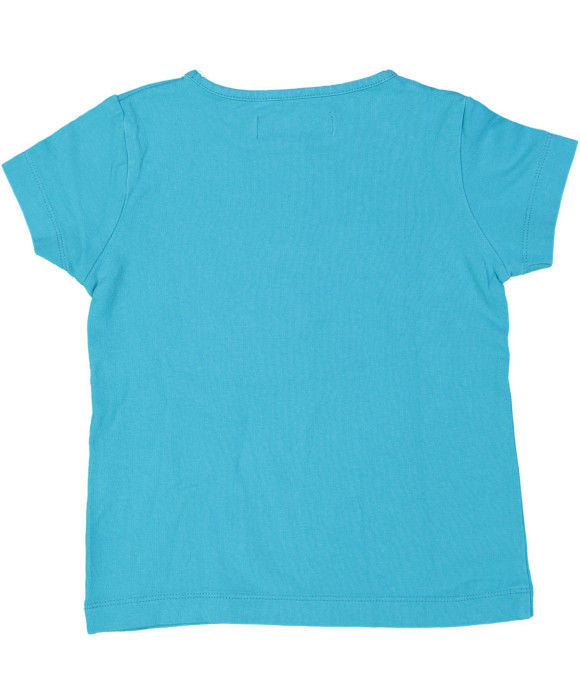 t-shirt turkoois poes 03j