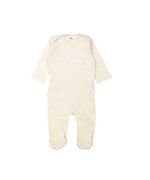 Pyjama spikkel hugs and kisses ecru 09m-12m