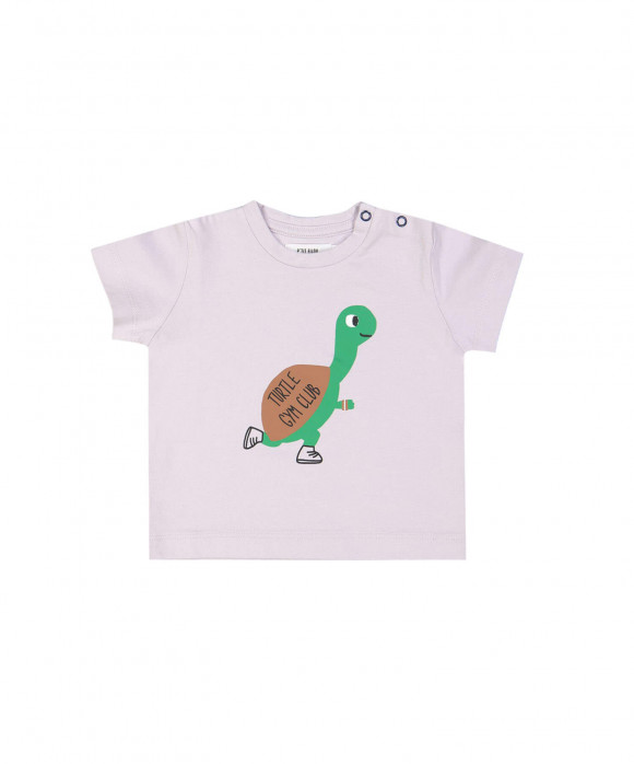 t-shirt turtle lila