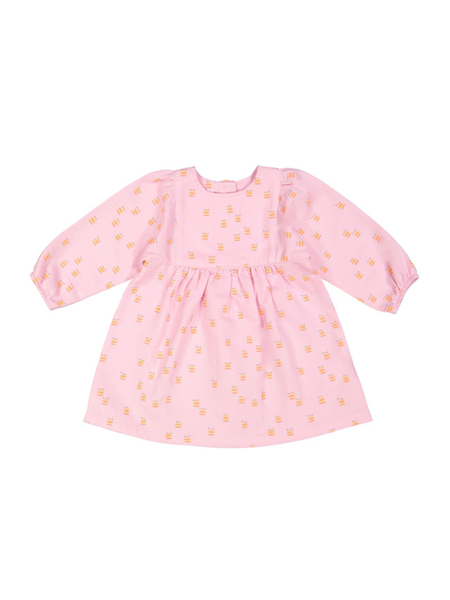 Jurk mini cake roze 03m