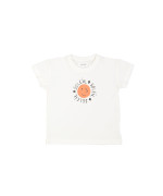 T-shirt soleil ecru 12m