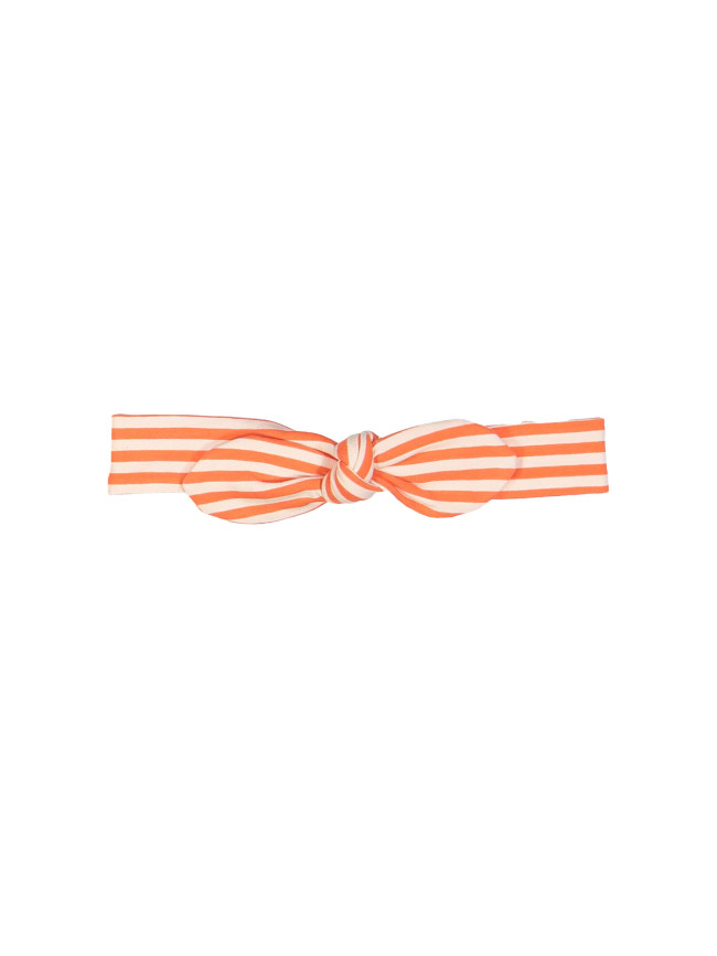 Hairband stripe bright orange