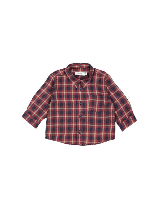 Shirt mini check red