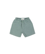 Jeans bermuda confort vert