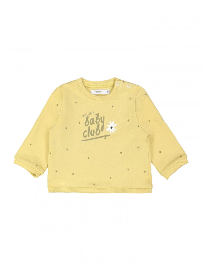 sweater baby club gold moutarde