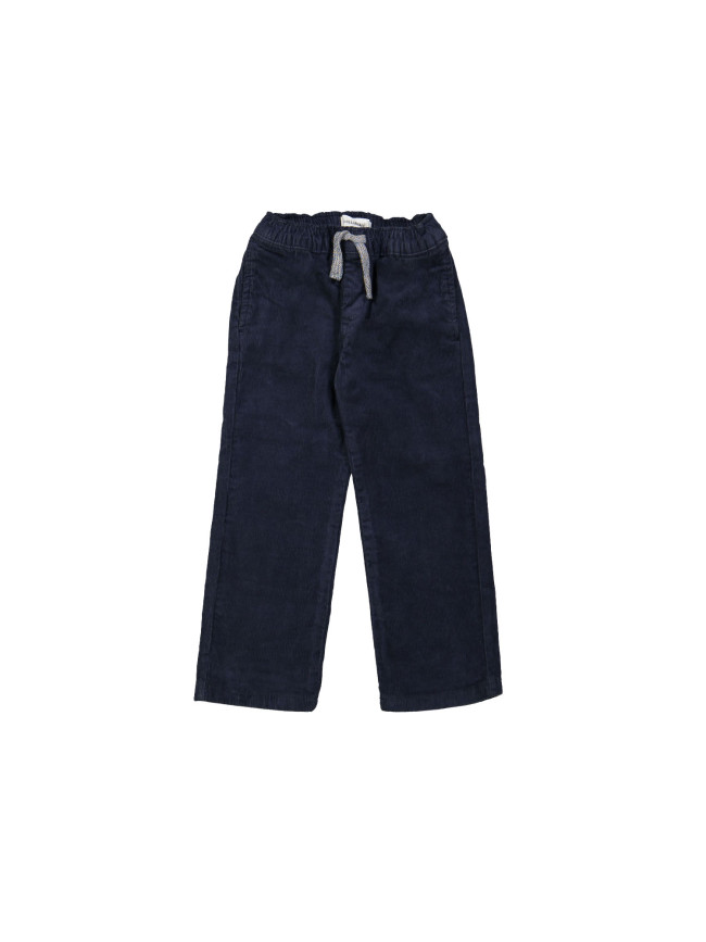 Comfy broek rib donkerblauw 12m