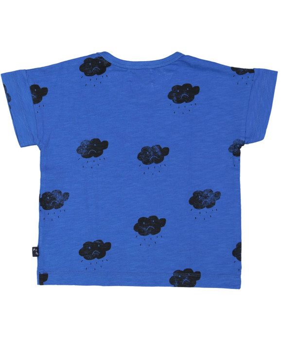 t-shirt blauw rain 02j