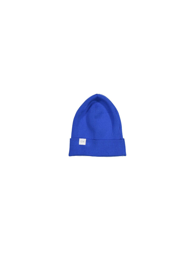 Muts blauw katoen