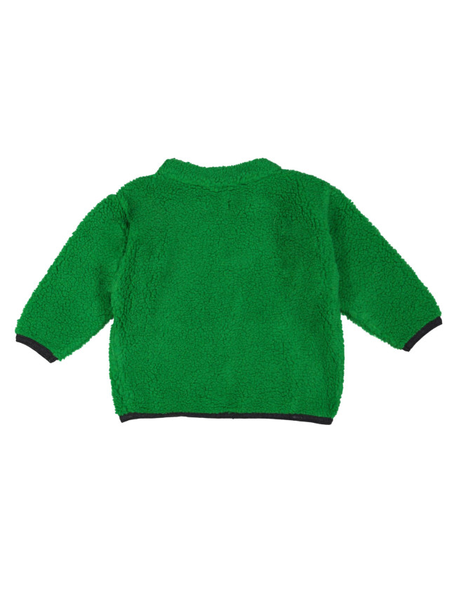 Gilet teddy vert