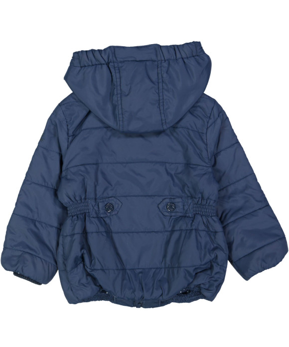 winterjas blauw dons 12m