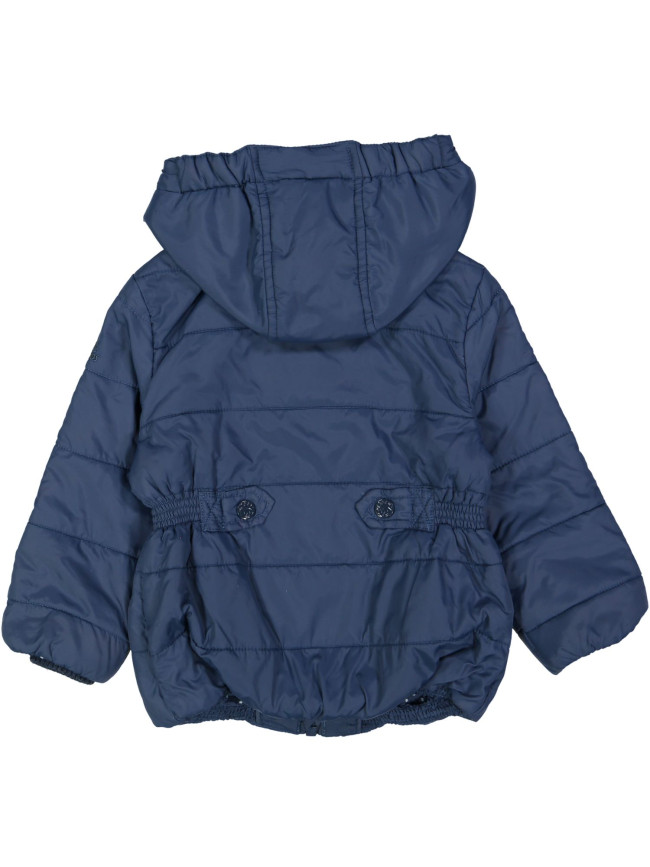 winterjas blauw dons 12m .