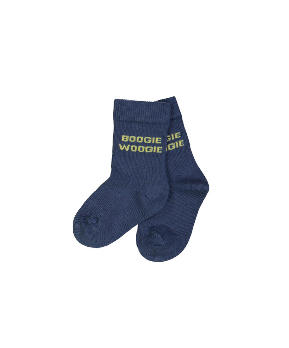 chaussettes boogie woogie bleu