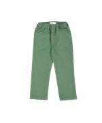 Pantalon régulier élastique vert