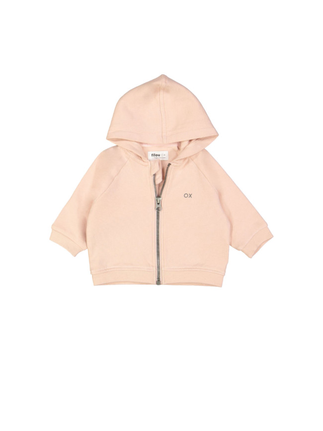 Gilet vieux rose