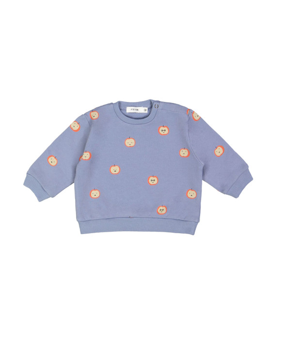 Sweater mini pomme jeans bleu