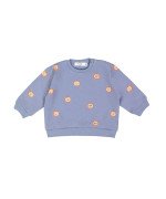 Sweater mini apple jeansblauw 03m