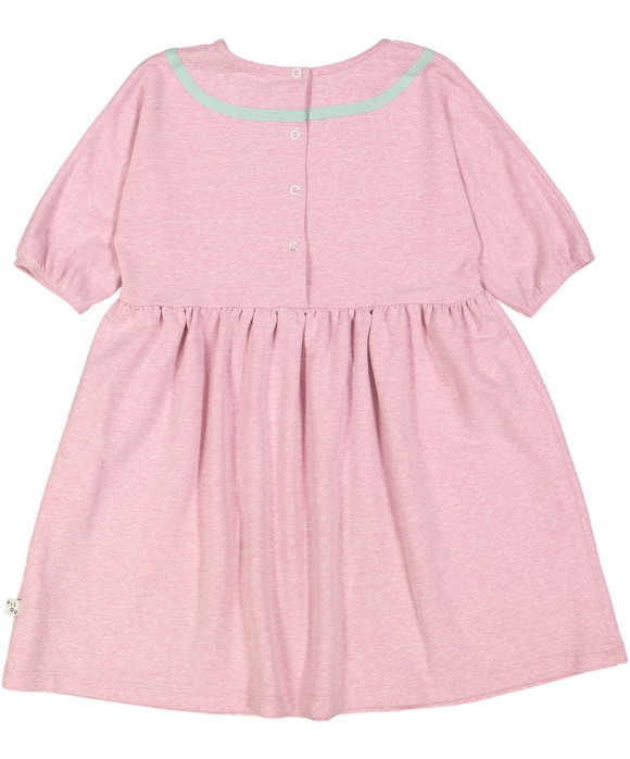 kleedje roze korte mouw 06j