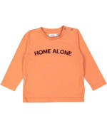 t-shirt oranje home alone 12m .