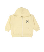 Gilet hoodie fox beige