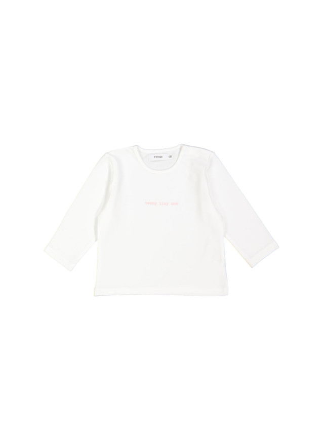 t-shirt fille minuscule blanc