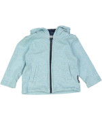 gilet molton groen blauw in kap 12m