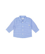 shirt mini checks blue